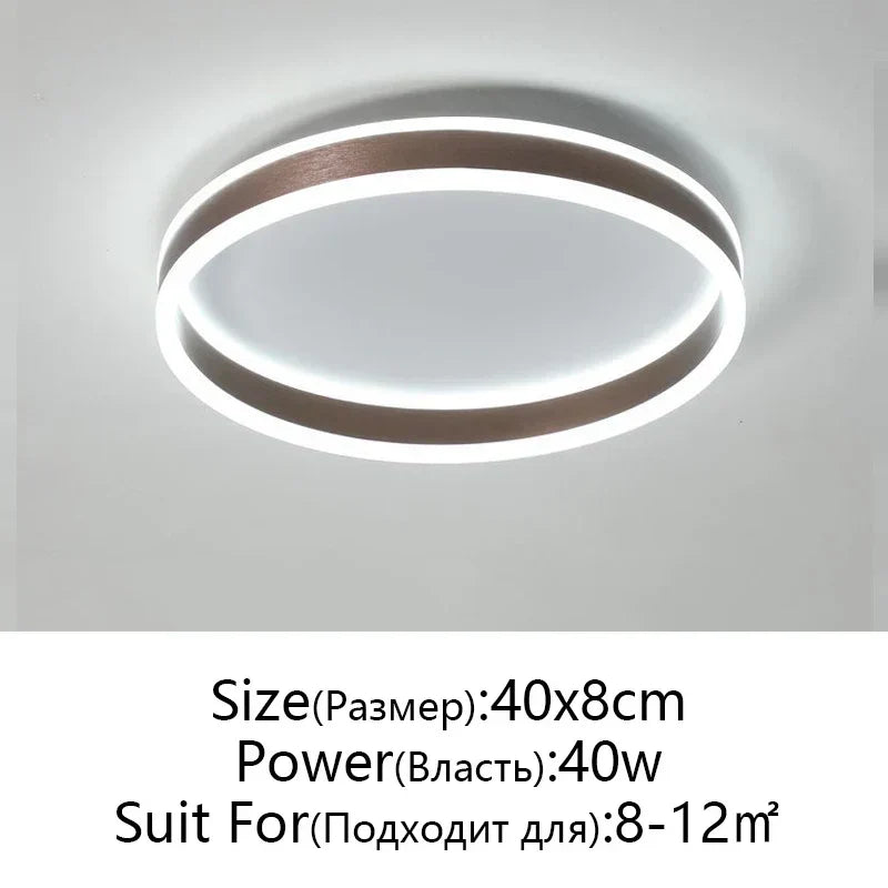 DecorBites™ LED Pendant Light Ceiling Lamp Living Room Kitchen Dining Minimalist Decor