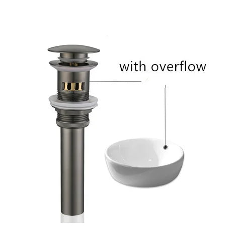 DecorBites™ Brushed Gold Widespread Basin Faucet with 360 Rotation