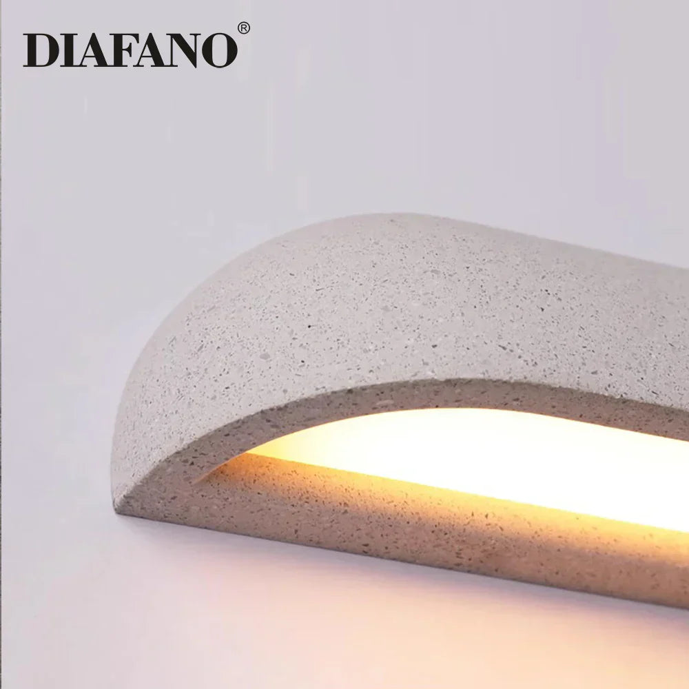 DecorBites™ LED Outdoor Wall Lamp for Japanese Garden Stone Travertine Decoration