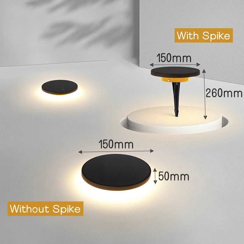 DecorBites™ LED Lawn Light 8W IP65 Waterproof Outdoor Garden Pathway Landscape Spike Lamp