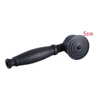 DecorBites™ Antique Handheld Shower Head with Holder, Plumbing Hose, and Toilet Bidet Sprayer