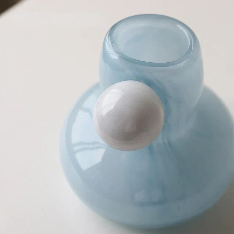DecorBites™ Cute Glass Ball Candle Holder Home Decor Aromatherapy Candelabrum