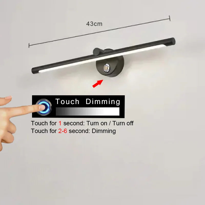 DecorBites™ LED Wall Lamp with Touch Dimming Motion Sensor - 40cm/55cm