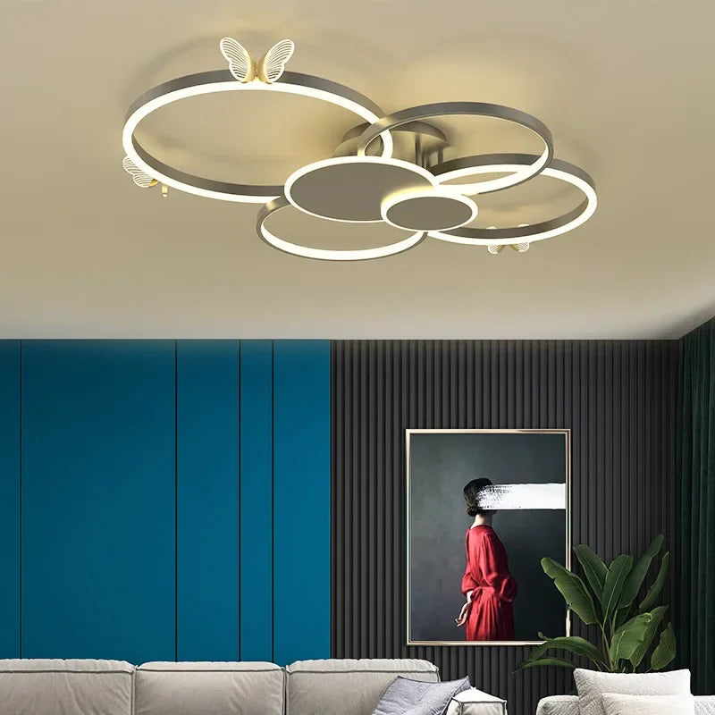 DecorBites™ Butterflies Ceiling Light: Modern Luxury Home Lighting Fixture