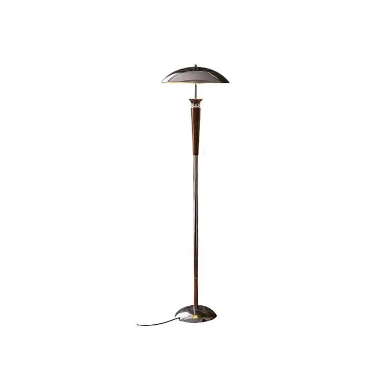 DecorBites™ Industrial Desk Lamp Medieval Style Wood/Iron LED Floor Lamp