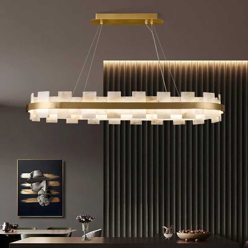 DecorBites™ LED Chandelier - Stylish Ceiling Lamp for Bedroom and Living Room Decor