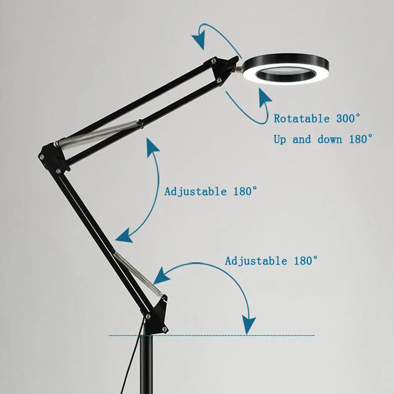 DecorBites™ 25W LED Moon Beauty Light for Eyebrow Tattoo & Eyelash Extensions