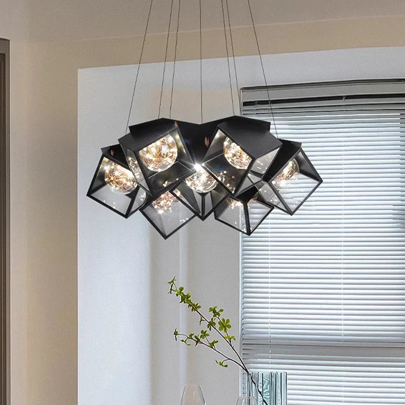 DecorBites™ LED Pendant Chandeliers for Modern Home Decor and Indoor Lighting