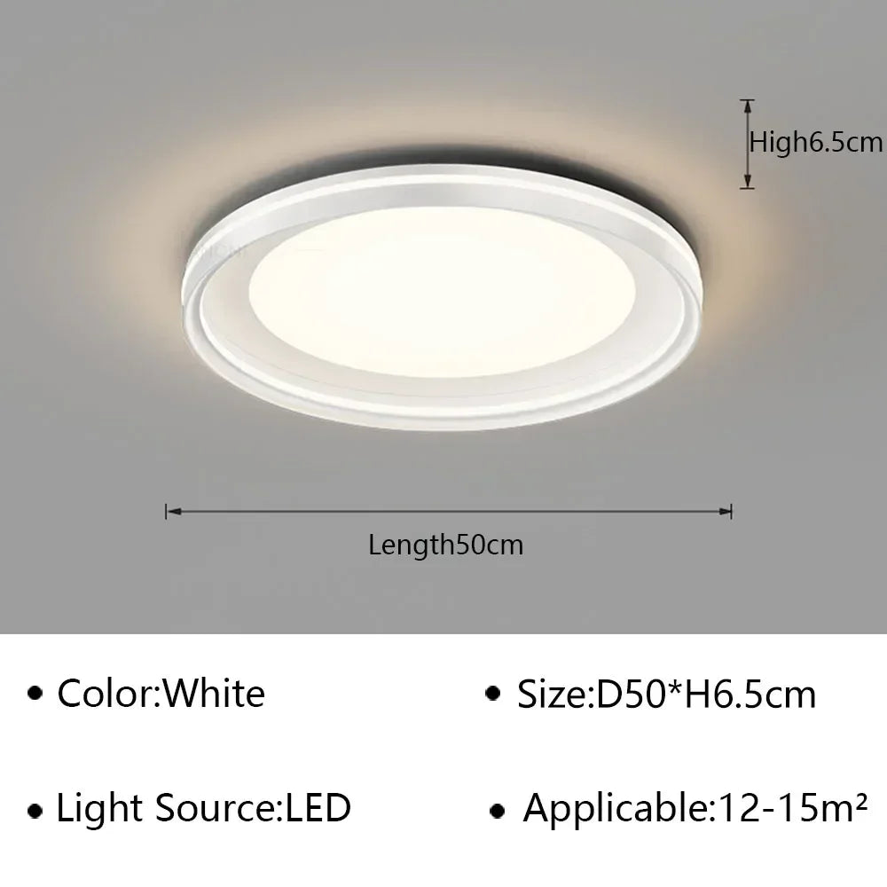 DecorBites™ Geometric LED Ceiling Lamp Chandelier for Living Dining Room Study Bedroom Aisle Balcony