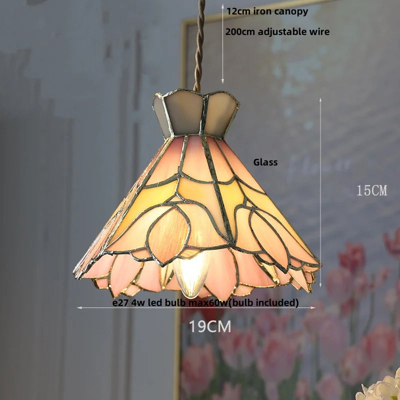 DecorBites™ Crown Diamond Glass Pendant Lamp, LED Modern Hanging Light