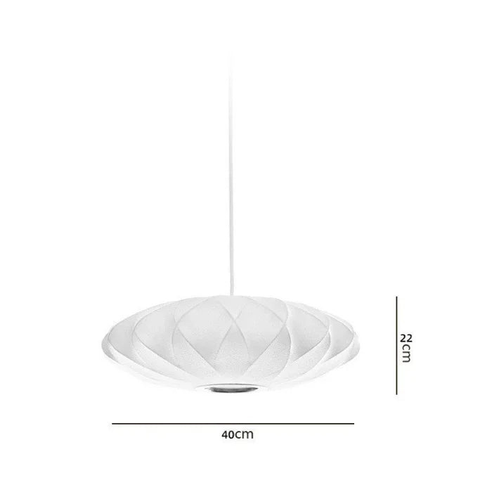 DecorBites™ Bubble Silk Pendant Chandelier for Dining Living Room Kitchen Island & Bedroom