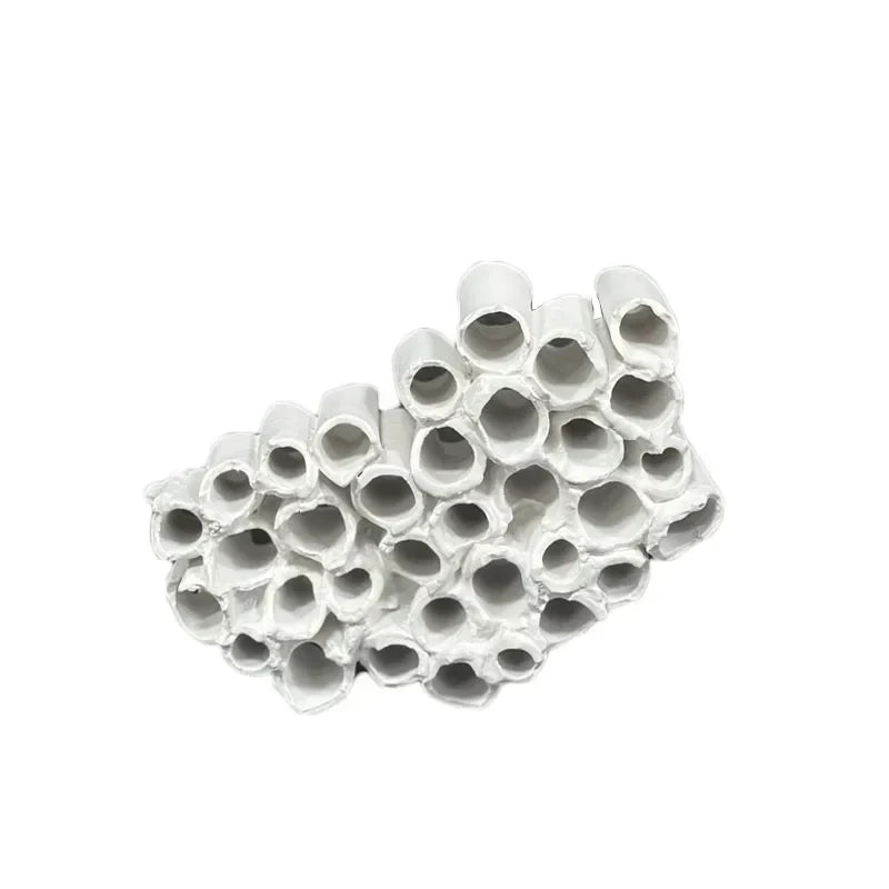 DecorBites™ Abstract Honeycomb Mesh Conduit Handicraft Figurines for Stylish Home Decor