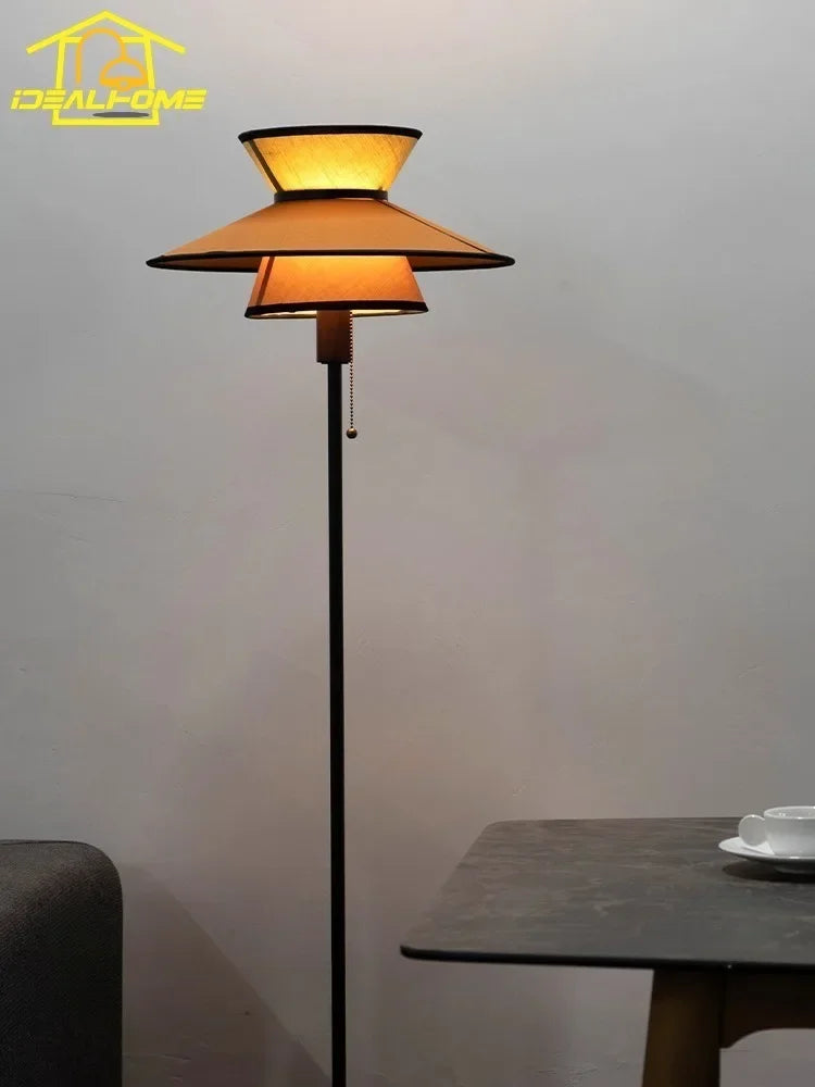 DecorBites™ French Design Vertical Floor Lamp for Cozy Living Spaces
