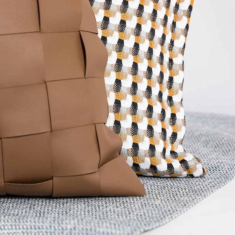 DecorBites™ Luxe 45x45cm Cushion Cover: High Quality Pillowcase for Elegant Home Decor