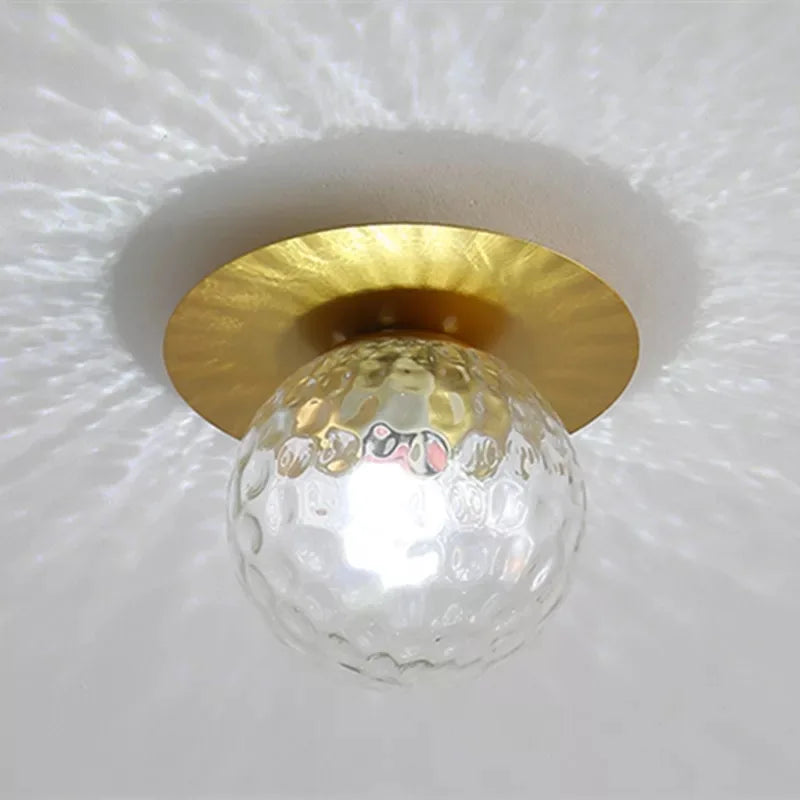 DecorBites™ Diamond Crystal Ceiling Lights: Modern LED Fixture for Bedroom, Corridor, Aisle, Entrance, Bar, Cafe