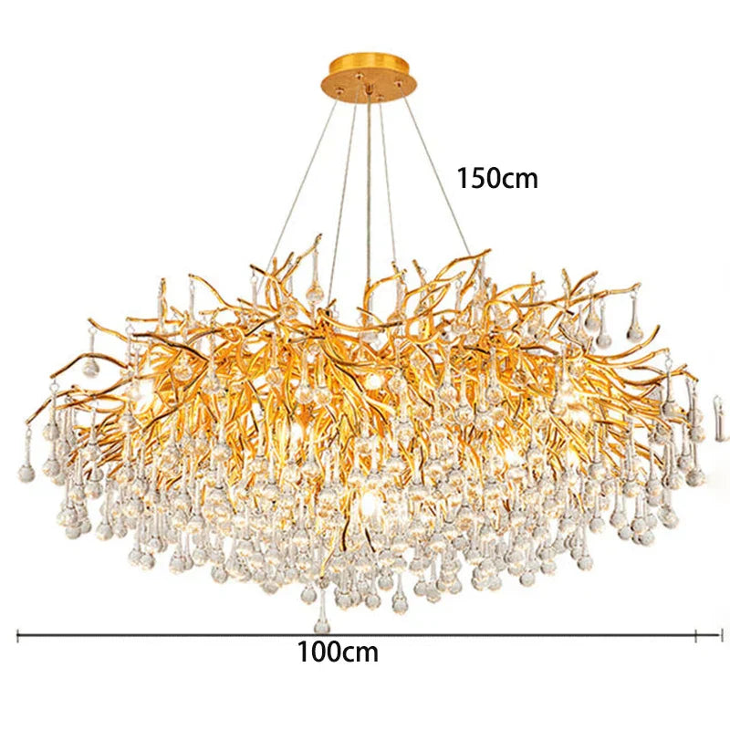 DecorBites™ LED Pendant Chandeliers Modern Home Decor Indoor Lighting Living Room Dining Room