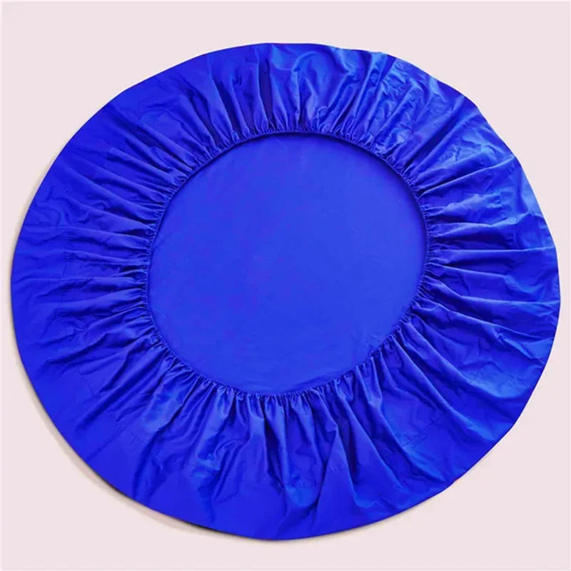 DecorBites™ Cotton Round Bed Sheet Set with Elastic Band, Soft & Skin-Friendly Fitted Sheets