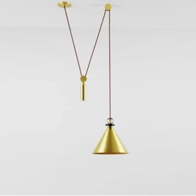 DecorBites™ Industrial Metal Pendant Light with Adjustable Height for Kitchen and Dining Room Decor