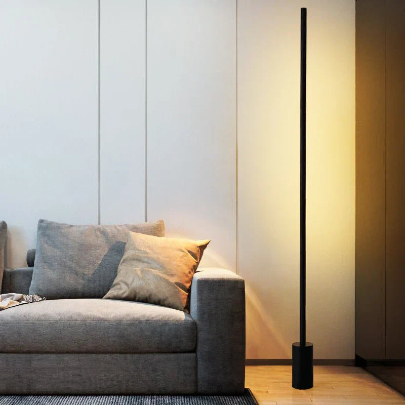 DecorBites™ LED Floor Lamp: Nordic Modern Standing Light for Home Decor