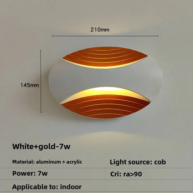 DecorBites™ Double-Head LED Wall Lamp: Modern Lighting Solution for Corridors and Staircases