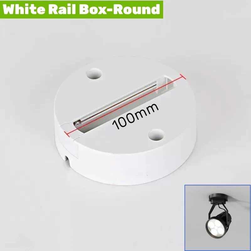 DecorBites™ Aluminum Track Rail LED Ceiling Spotlight Linear Track Lighting System.