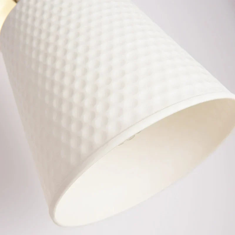 DecorBites™ Ceramic LED Wall Sconce Light with Pull Chain Switch