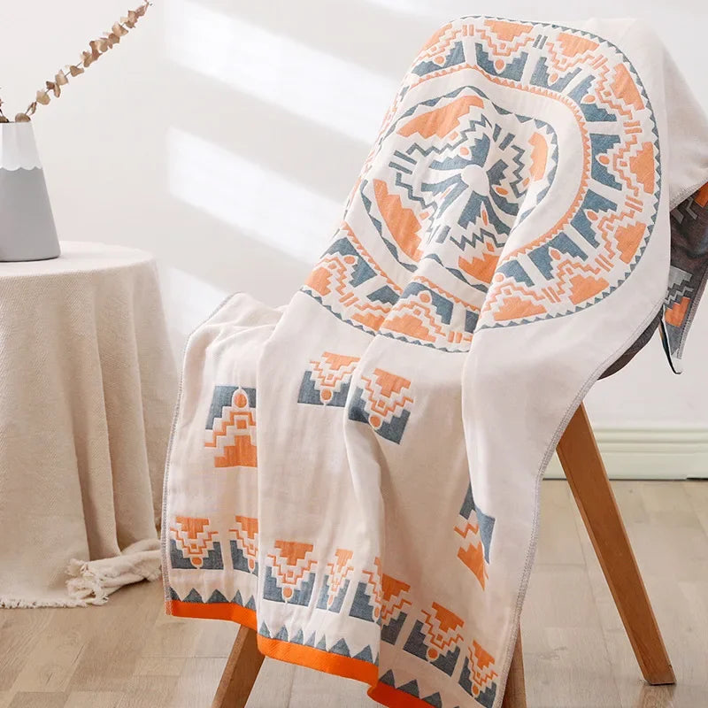 DecorBites™ Lions Bath Towel - Absorbent & Quick-Drying Cotton Towel for Adults & Kids