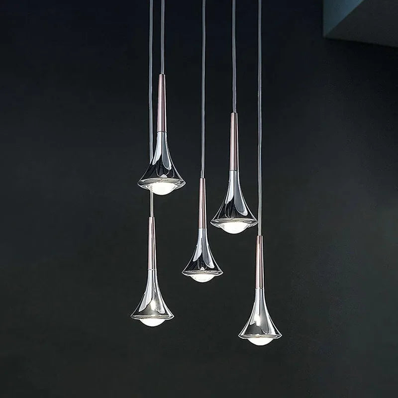 DecorBites™ Light Luxury Meteor Shower Chandelier for Living Room, Staircase, Bedroom, and Bar