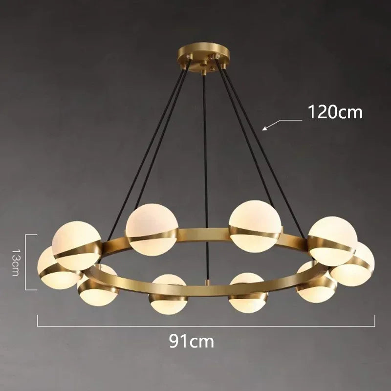 DecorBites™ LED Acrylic Pendant Lights for Home Decor Luminaires