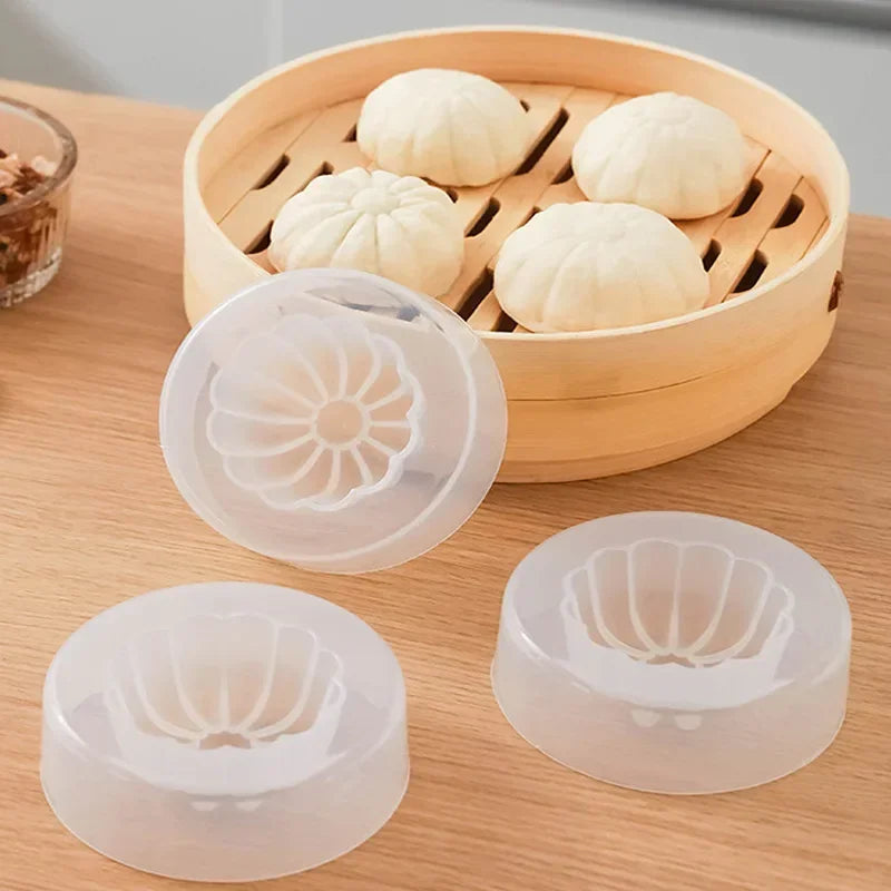 DecorBites™ Baozi Mold DIY Dumpling Maker Kitchen Baking Tool Bun Making Mould