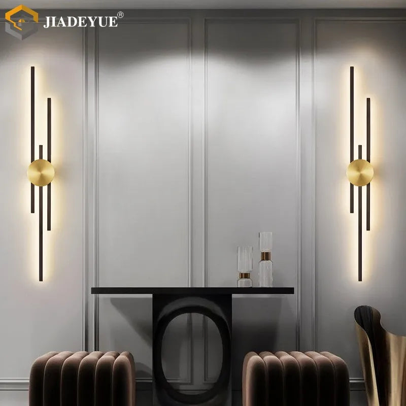 DecorBites™ LED Long Wall Lamp: Modern Nordic Design for Living Room, Bedroom, Aisle
