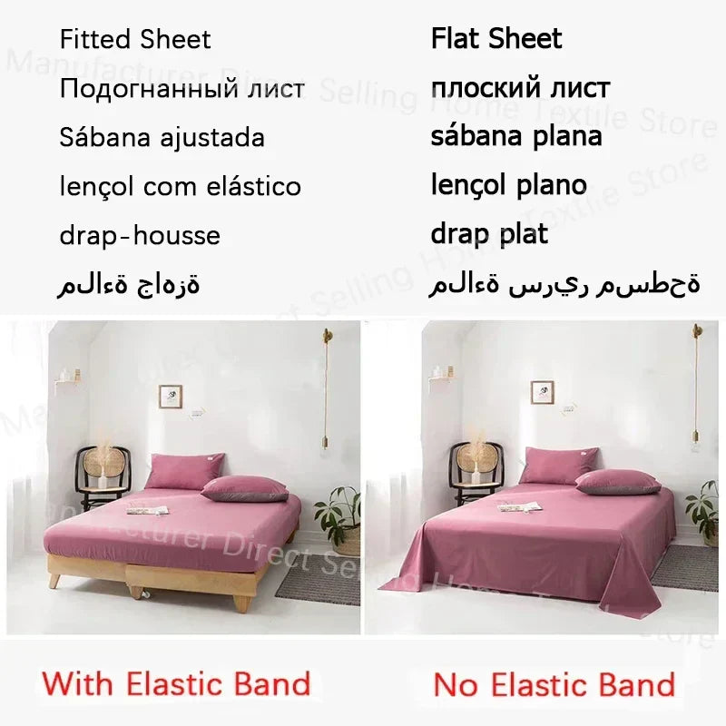 DecorBites™ Cotton King Size Embroidery Bedding Set: Soft Comforter Set with Double Duvet Cover & Sheet