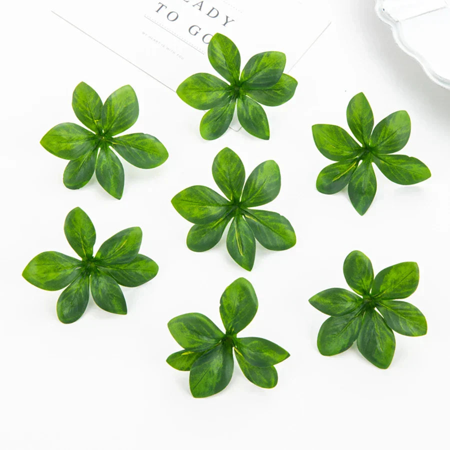 DecorBites™ Artificial Rose Flowers Leaf for DIY Wreaths and Home Decor