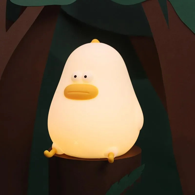 DecorBites™ Little Fat Chicken Night Light USB Charging LED Kids Room Gift