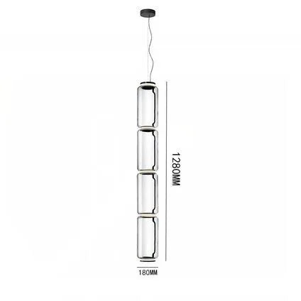 DecorBites™ Glass LED Pendant Light - Stylish and Modern Illumination for Various Spaces