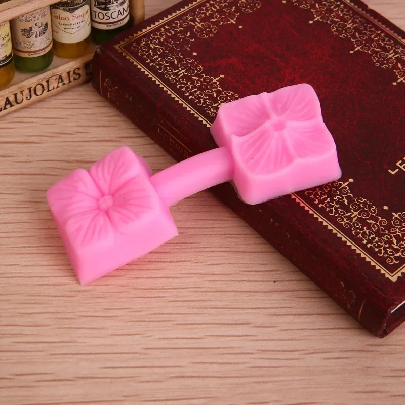 DecorBites™ 3D Five Petals Flower Silicone Mold for Cake Decorating and Baking