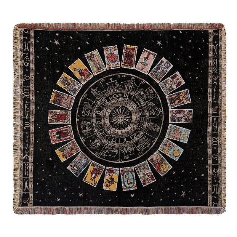 DecorBites™ Bohemian Camping Blanket - Multi-Functional Outdoor Essential