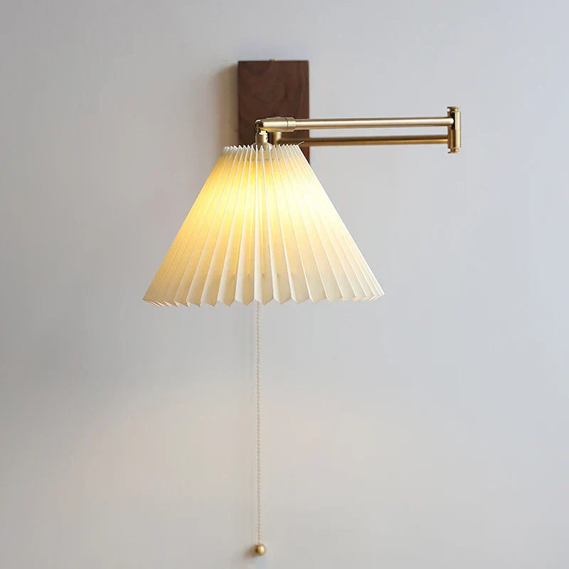 DecorBites™ LED Pull Chain Wall Lamp - Modern Nordic Sconce for Bedroom & Living Room