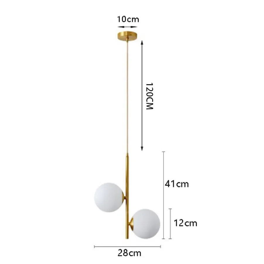DecorBites™ LED Pendant Light: Modern Nordic Design for Home Decor Lighting