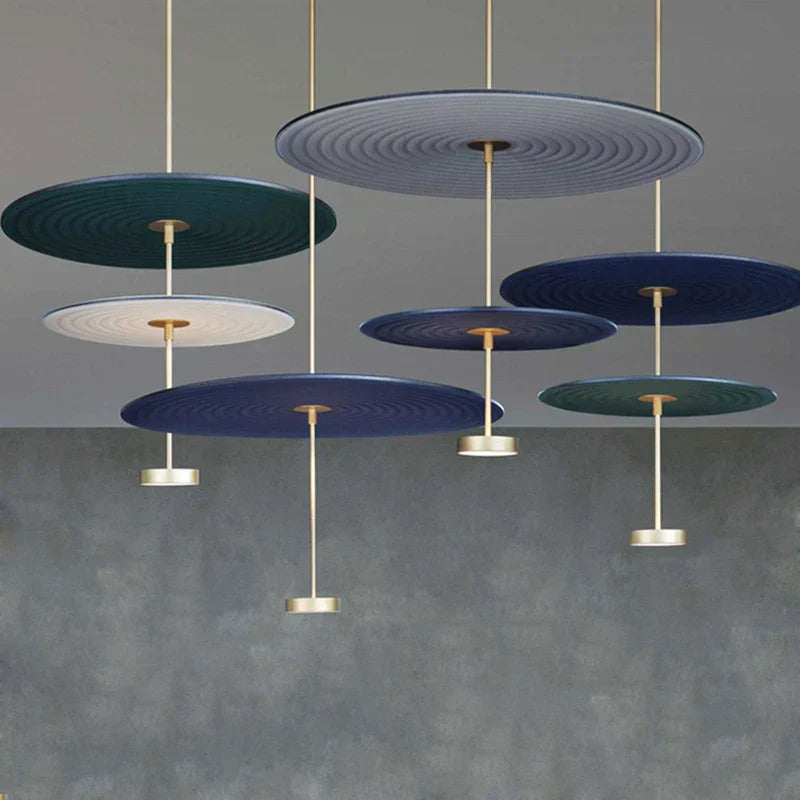 DecorBites™ Cotton Round Pendant Lights for Modern Minimalist Home Decor