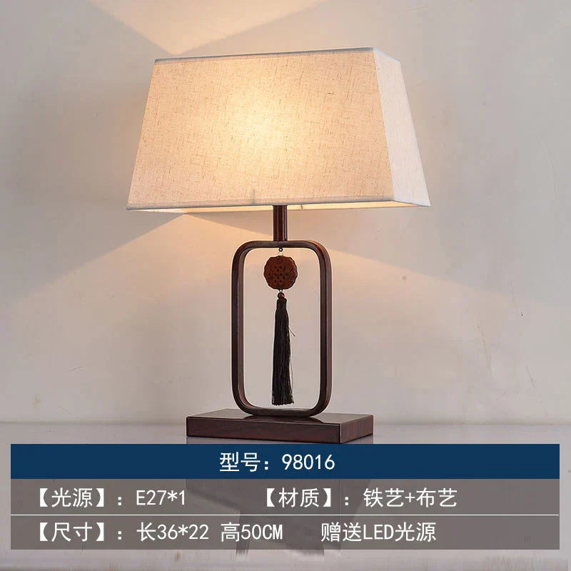 DecorBites™ Chinoiserie Table Floor Lamp - Elegant Living Room Bedroom Lighting