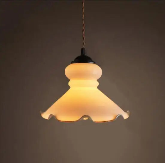 DecorBites™ Glass Pendant Lights for Bedroom Living Dinning Room Style Fixtures