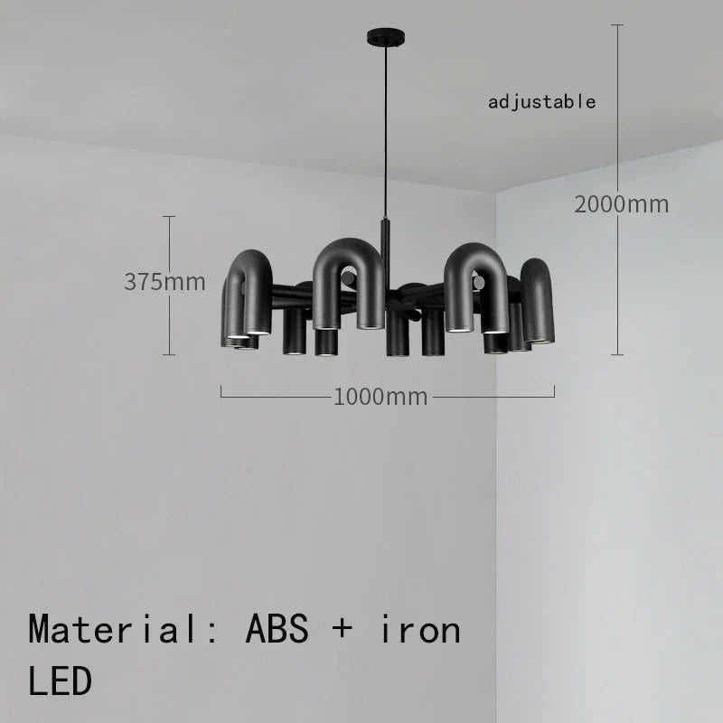 DecorBites™ Cirkus Tube Wall Sconce: Minimalist Night Light & Bedside Reading Lamp