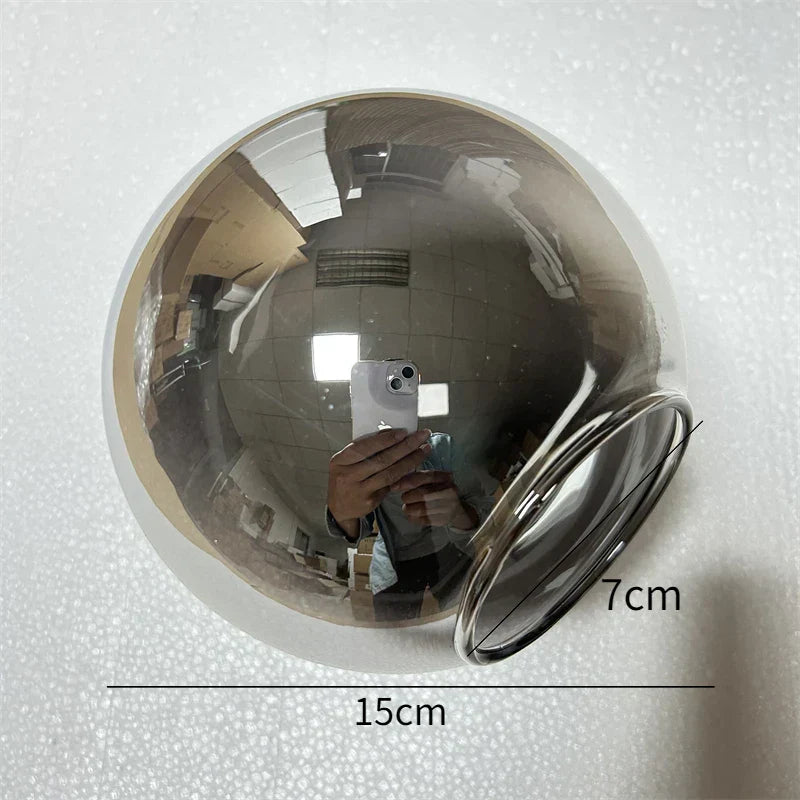 DecorBites™ Glass Ball Pendant Lamp Stained Wall Fixture Decor Accessories