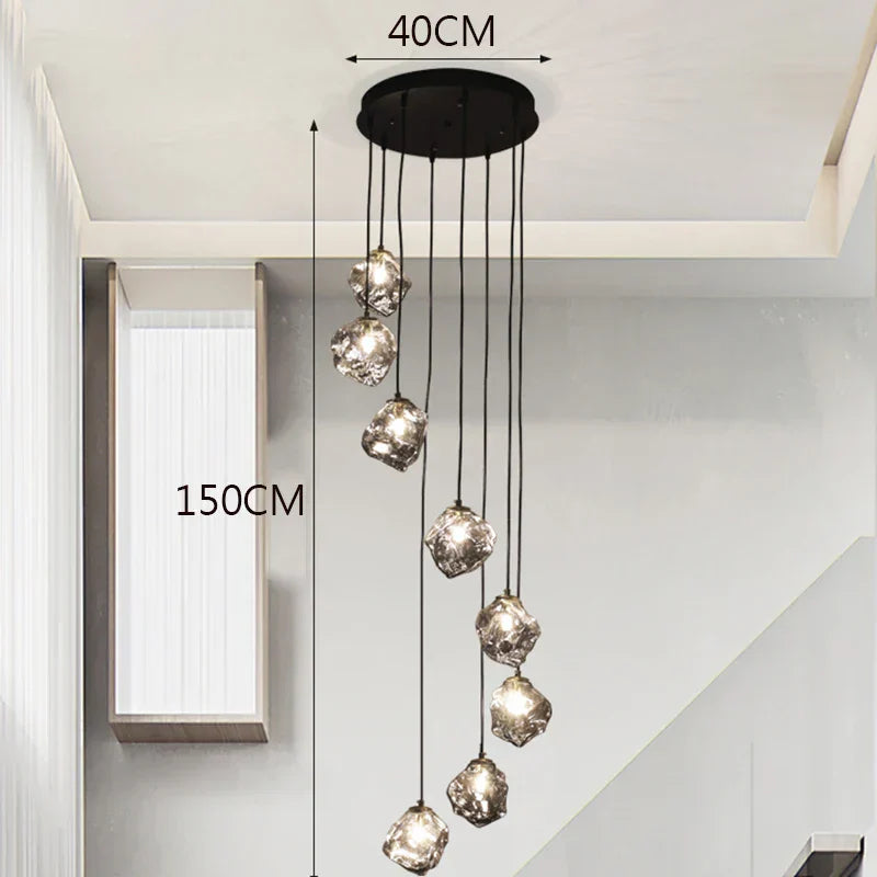 DecorBites™ LED Pendant Chandeliers for Modern Home Decor and Living Room Lighting