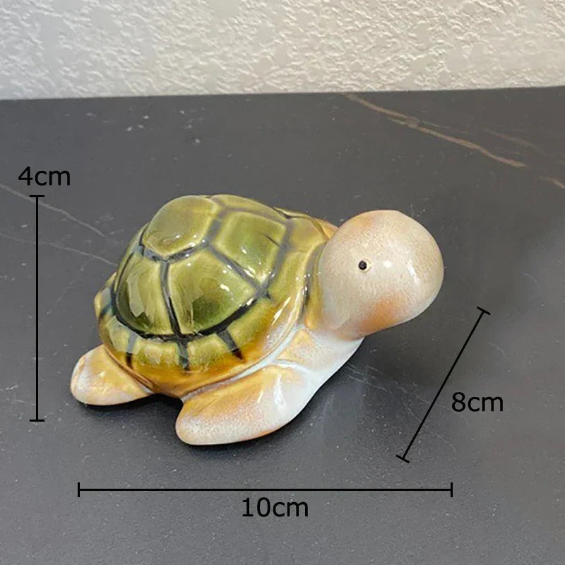 DecorBites™ Little Turtle Statue Desk Decoration Creative Ornaments Room Decor
