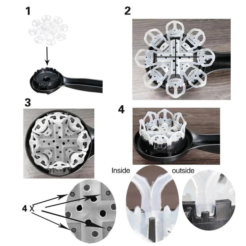 DecorBites™ Espresso Coffee Machine Brush - Cafe Grinder Cleaning Tool