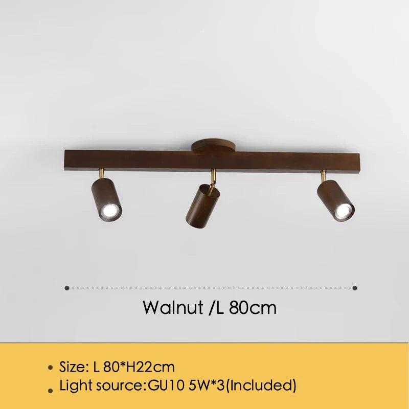 DecorBites™ Adjustable GU10 LED Ceiling Lamp for Home Lighting