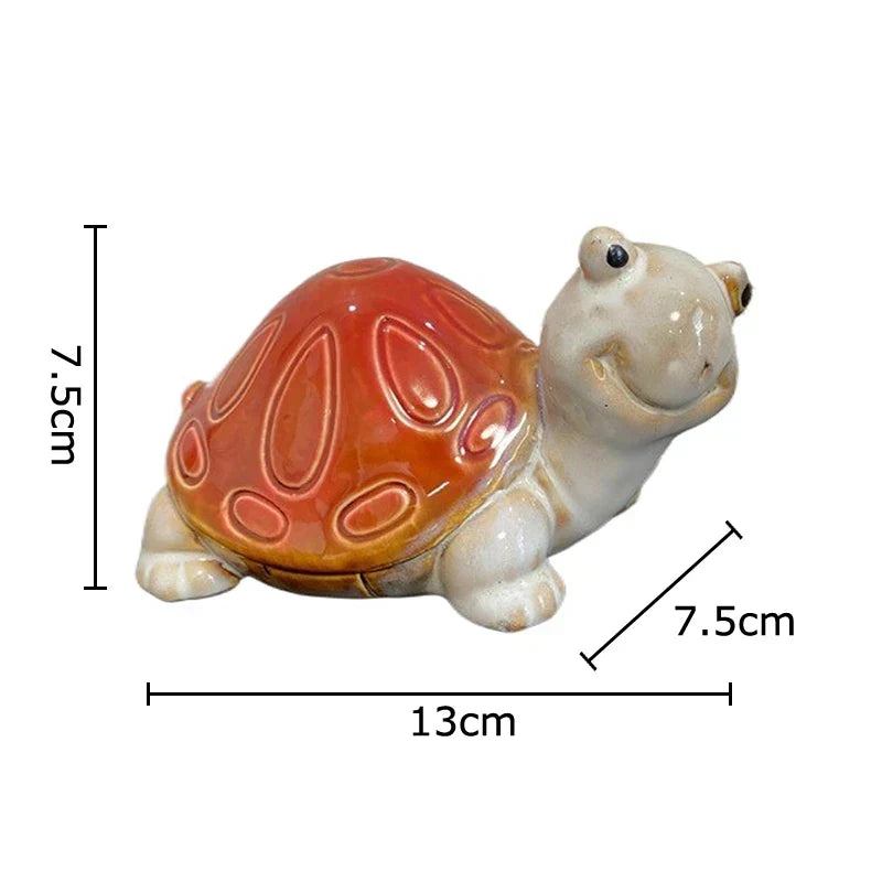 DecorBites™ Little Turtle Statue Desk Decoration Creative Ornaments Room Decor