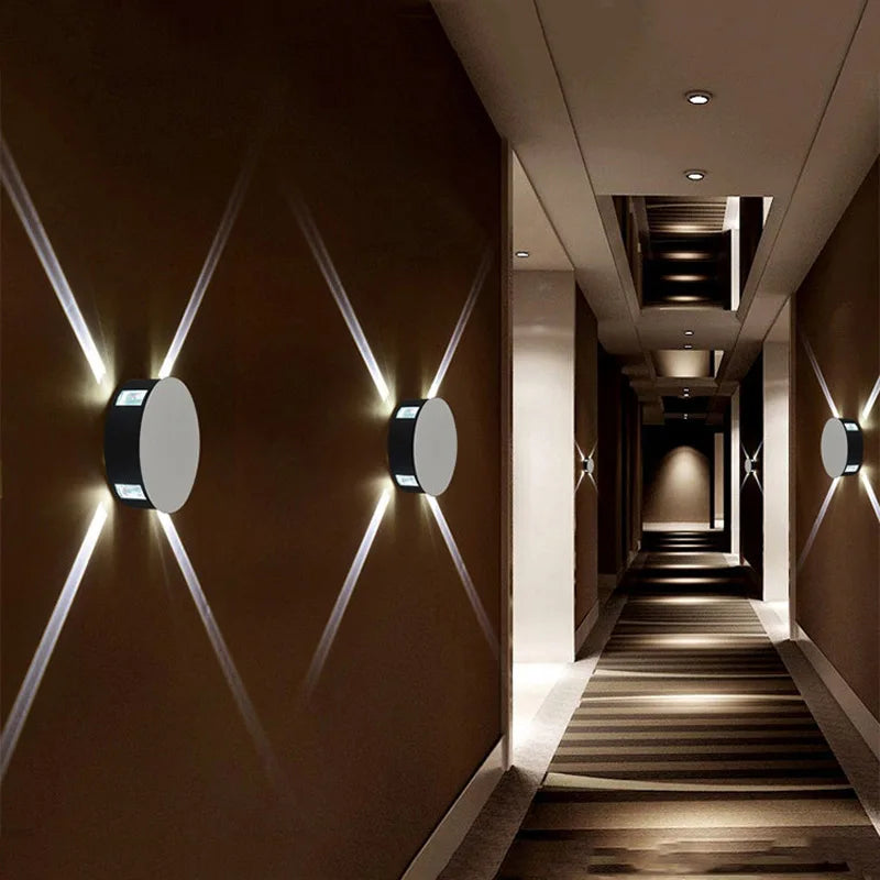 DecorBites™ LED Star Wall Light for Bar KTV Hotel Corridor Decoration